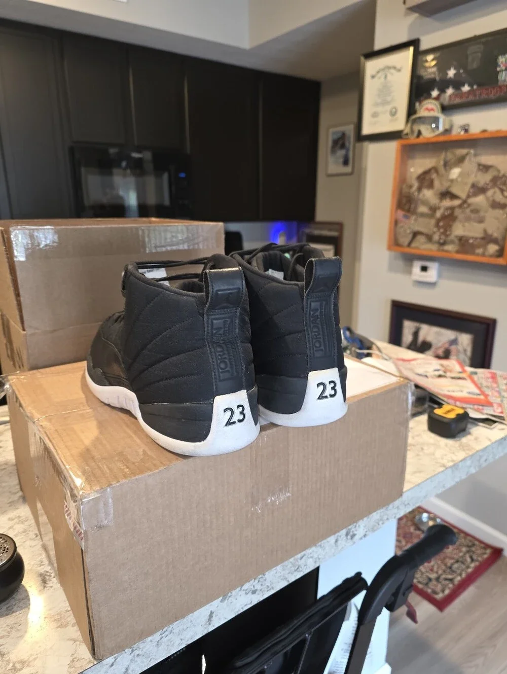 Air Jordan 12 Retro Nylon Mens Size 13
